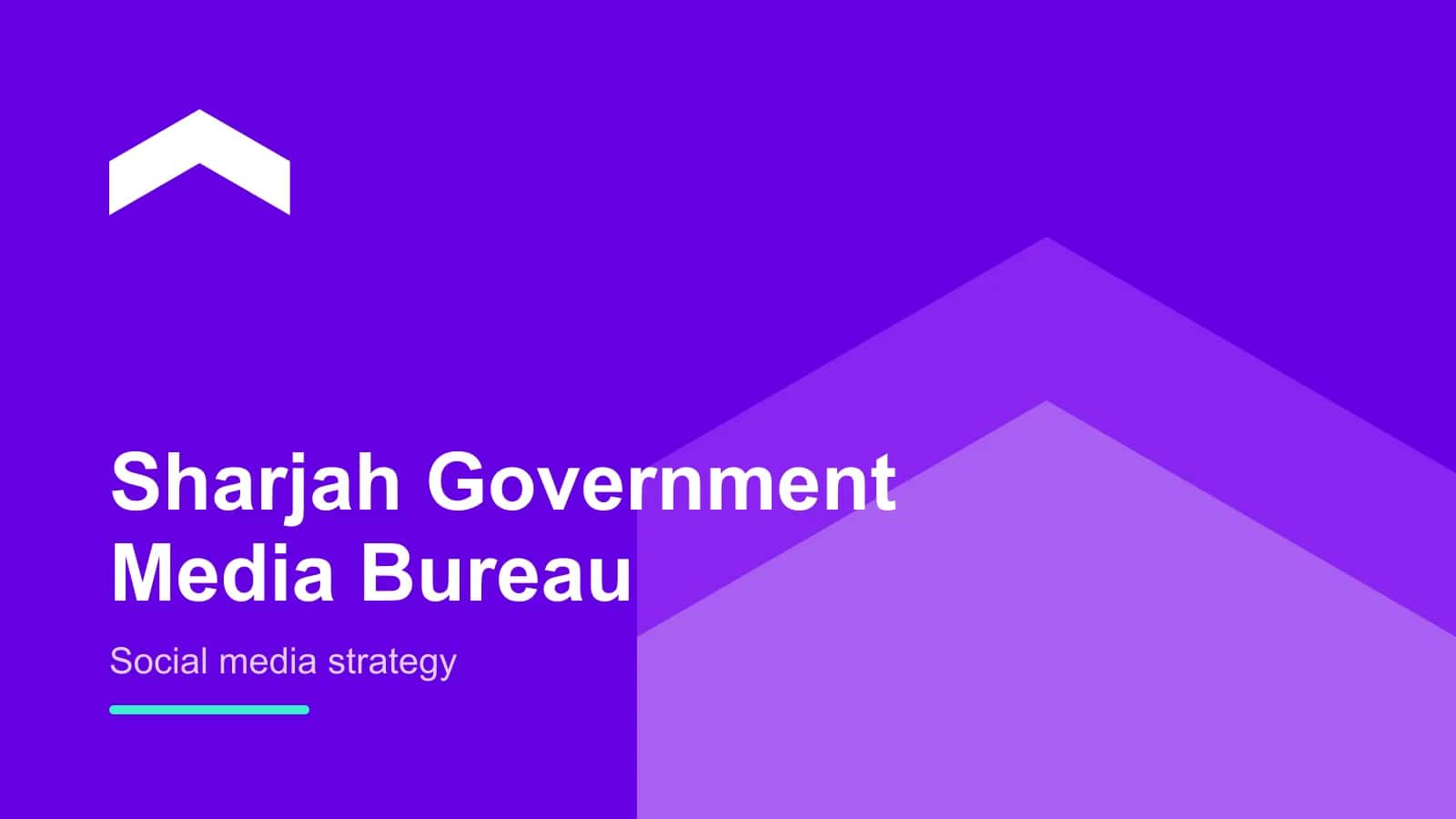 Sharjah Government Media Bureau campaign by Sudace