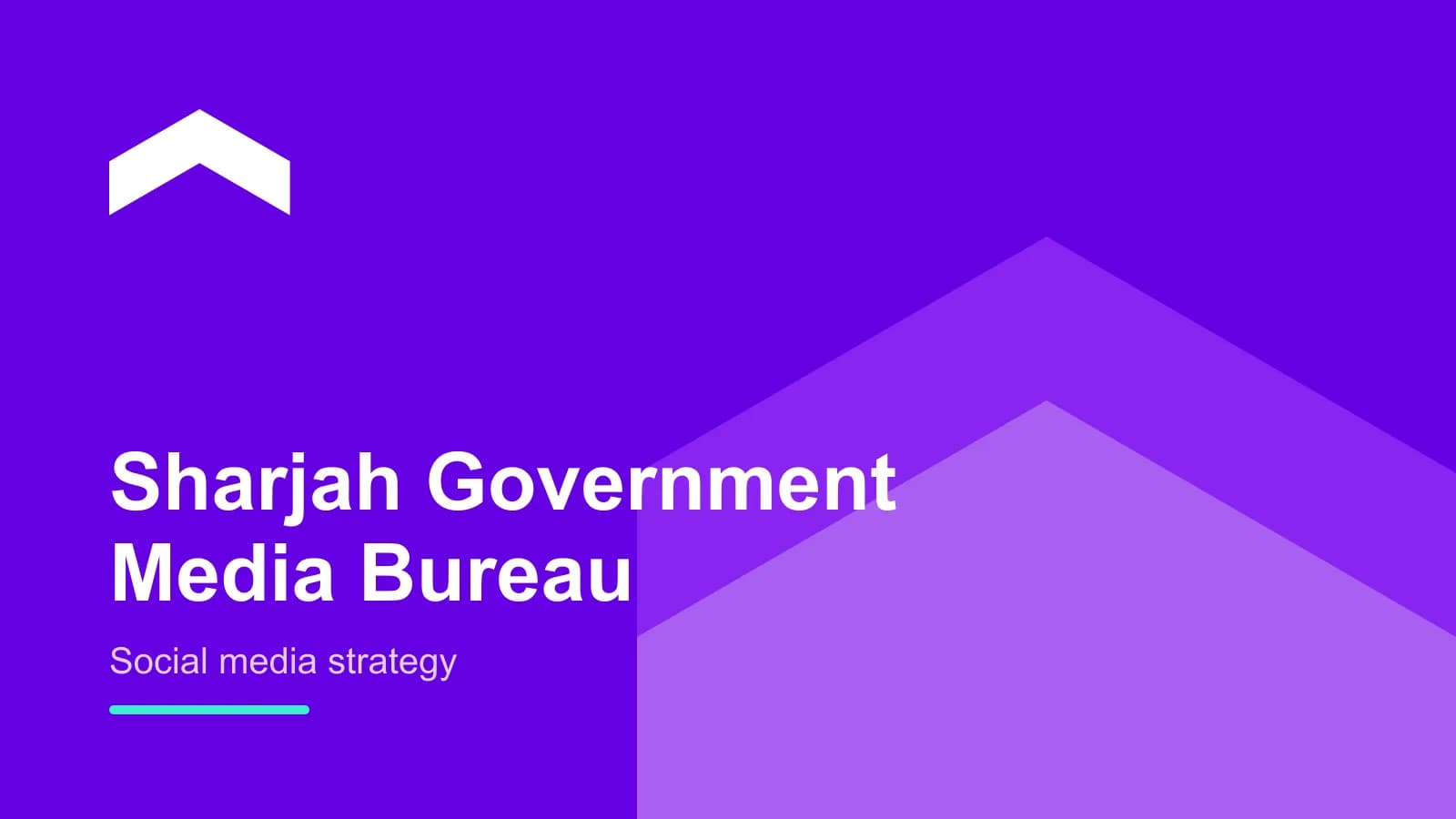 Sharjah Government Media Bureau campaign by Sudace